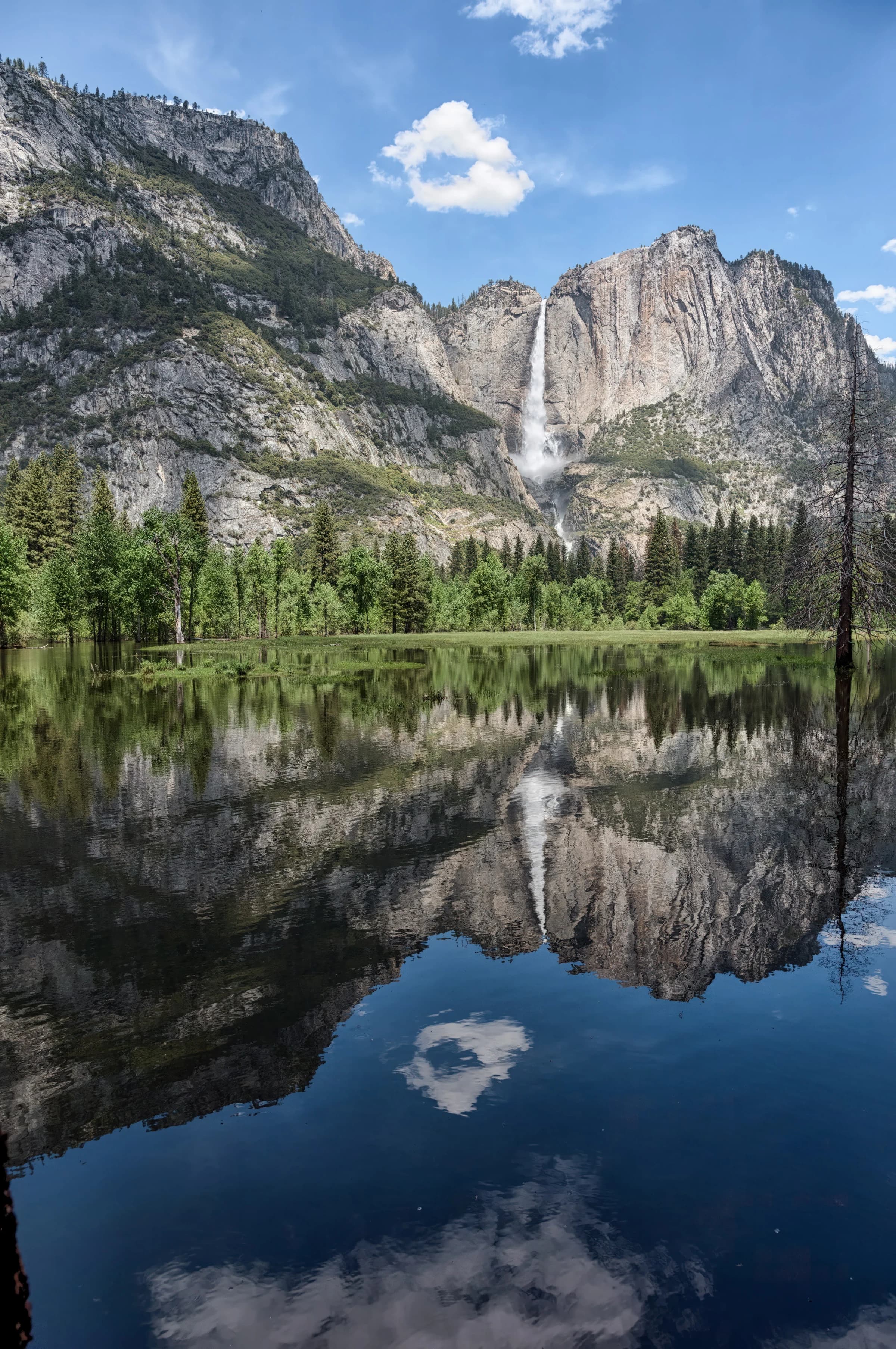 Yosemite's Mirror Lake Reflection