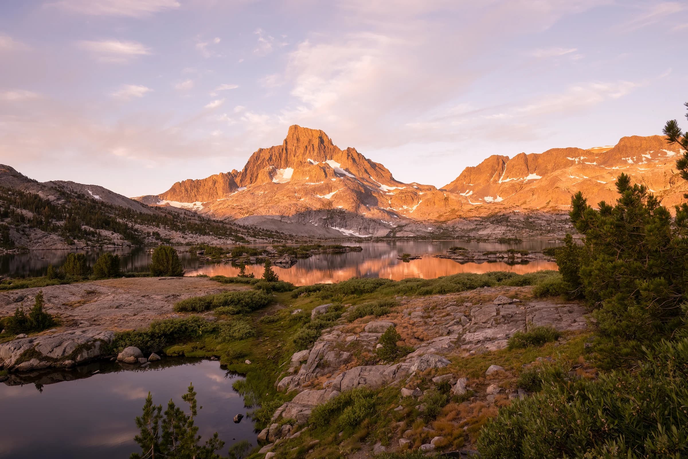 Sierra Glow, Thousand Island Lake