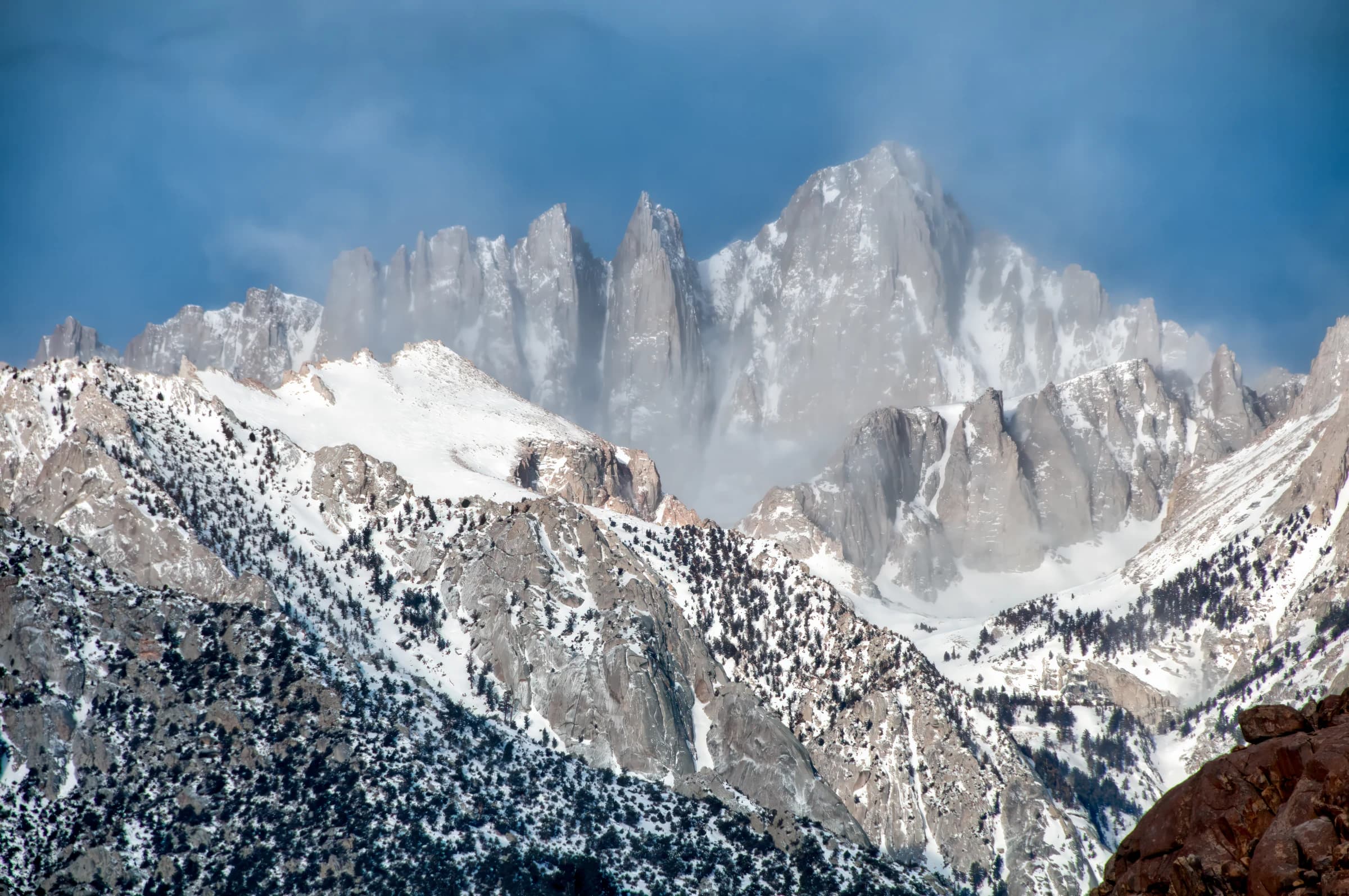 Sierra Majesty in Winter Light