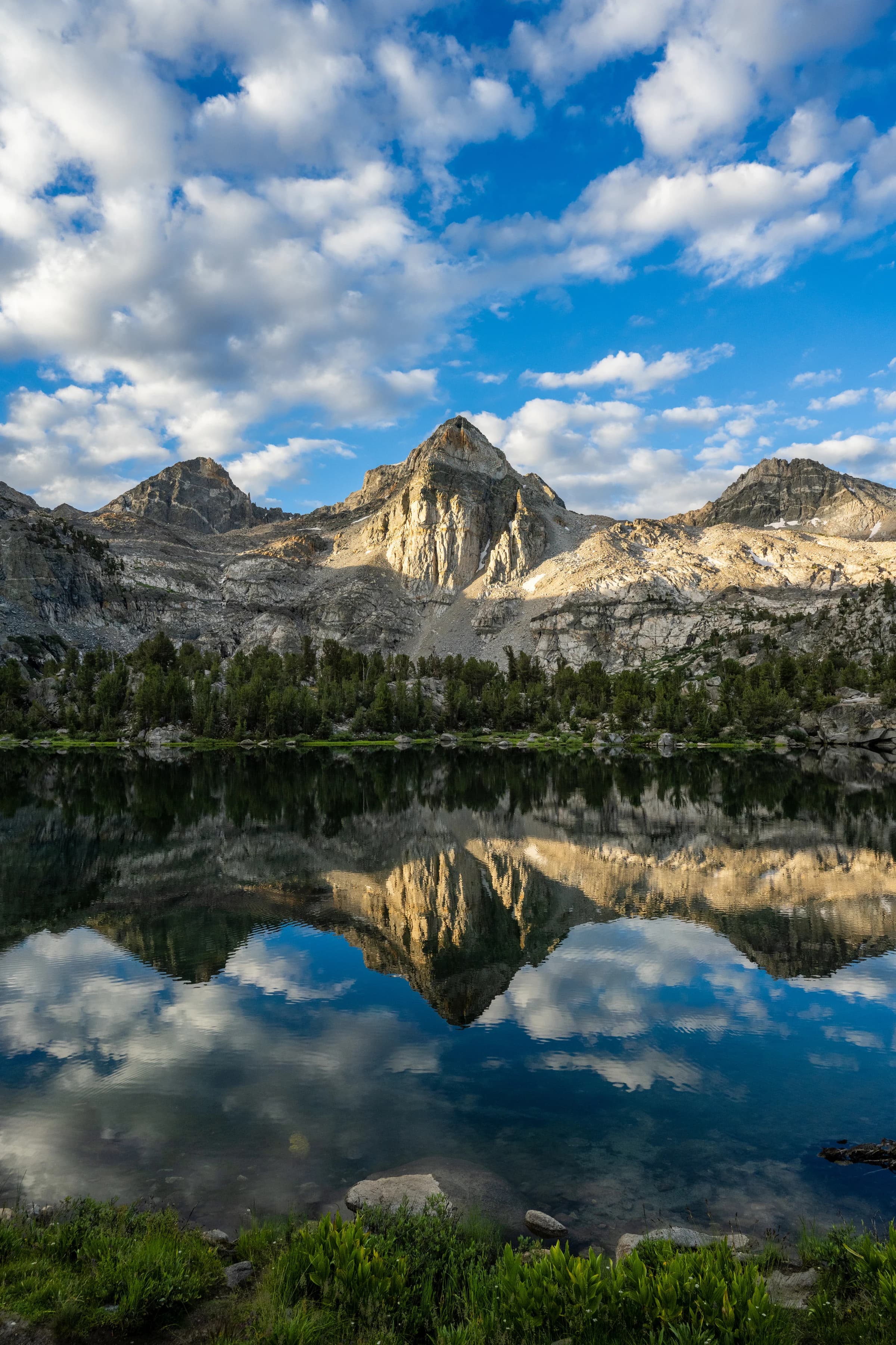 Sierra Reflection, High Country Lake