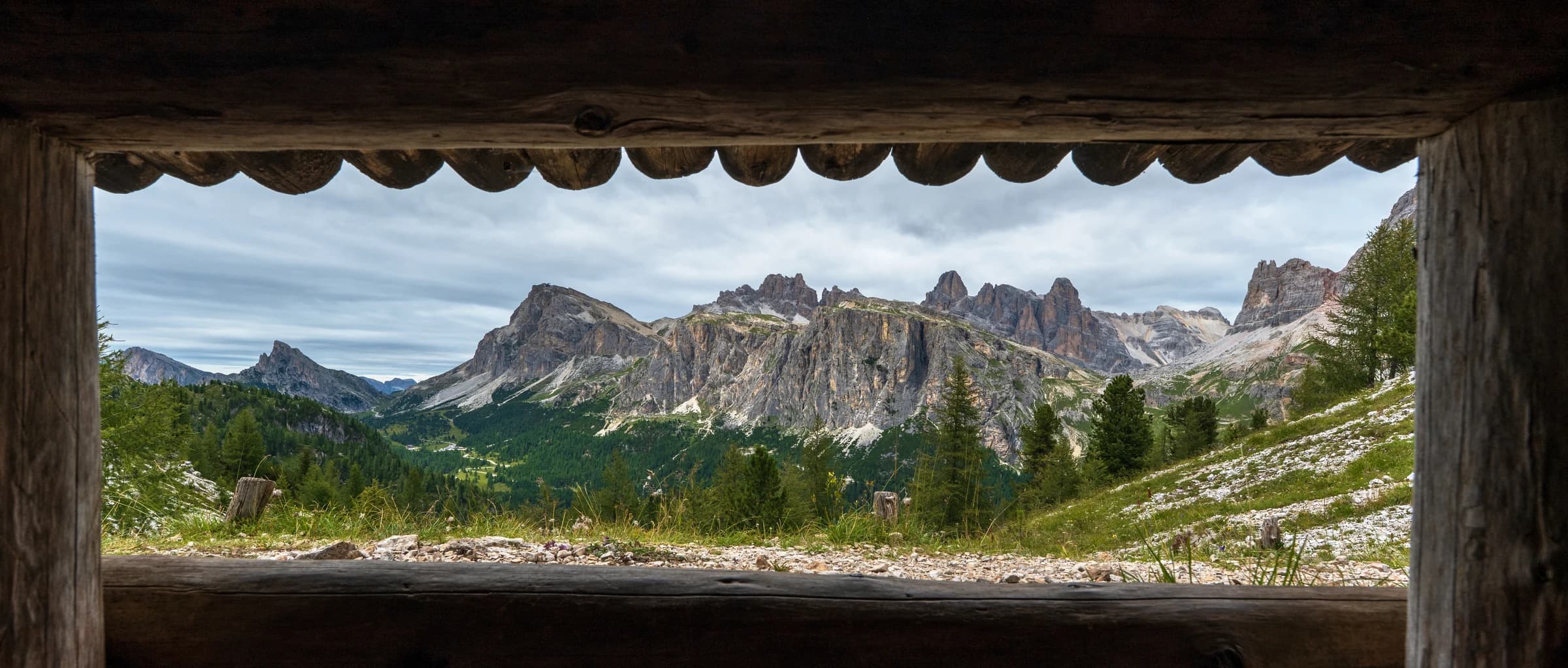 Dolomites Framed