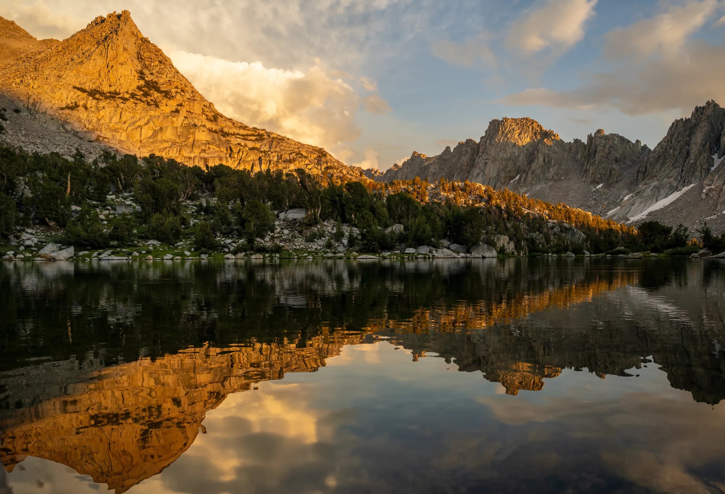 Sierra Reflection, Golden Hour (2024) (3)