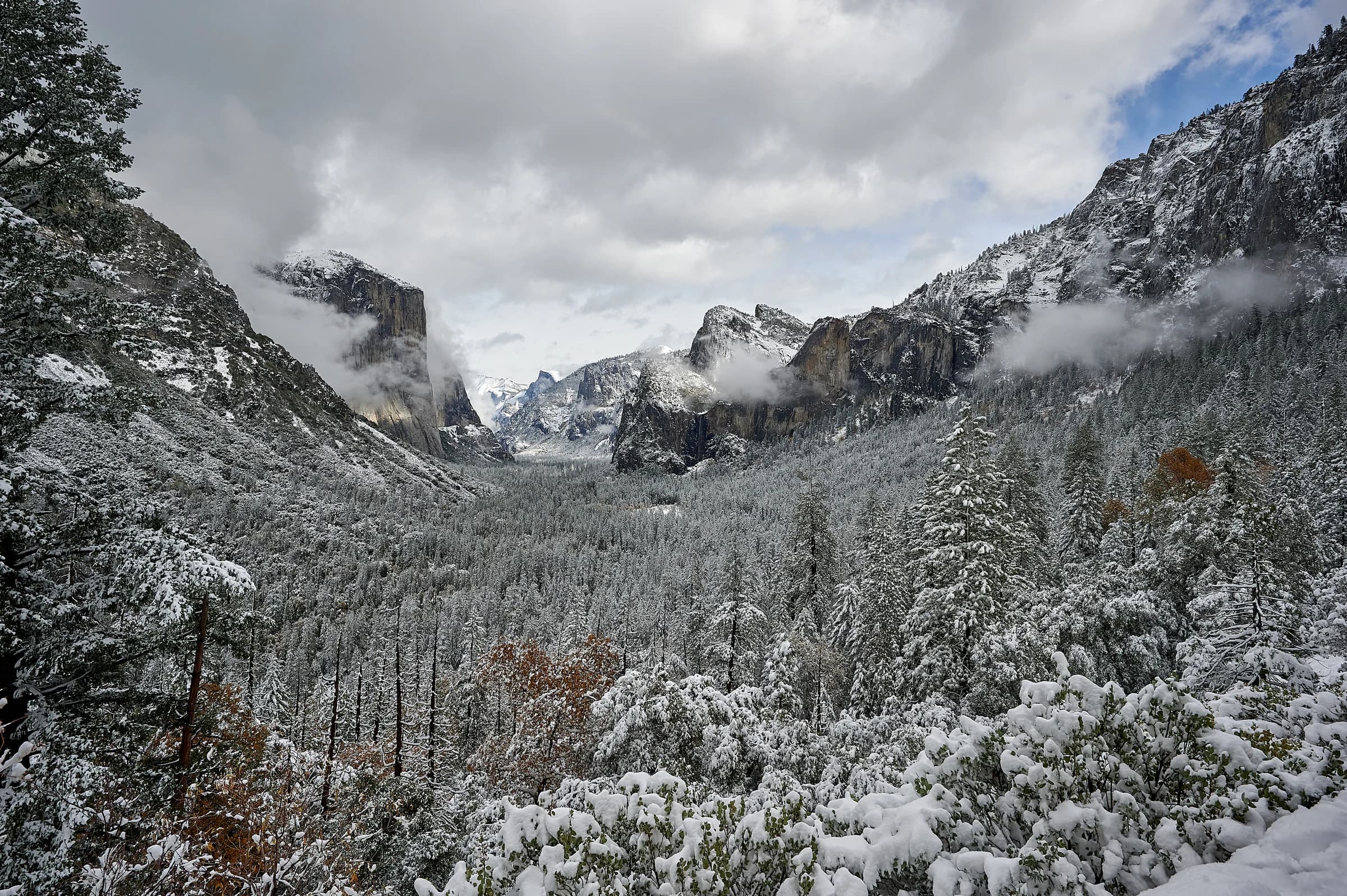 Yosemite's Winter Majesty — Yosemite Valley, California
