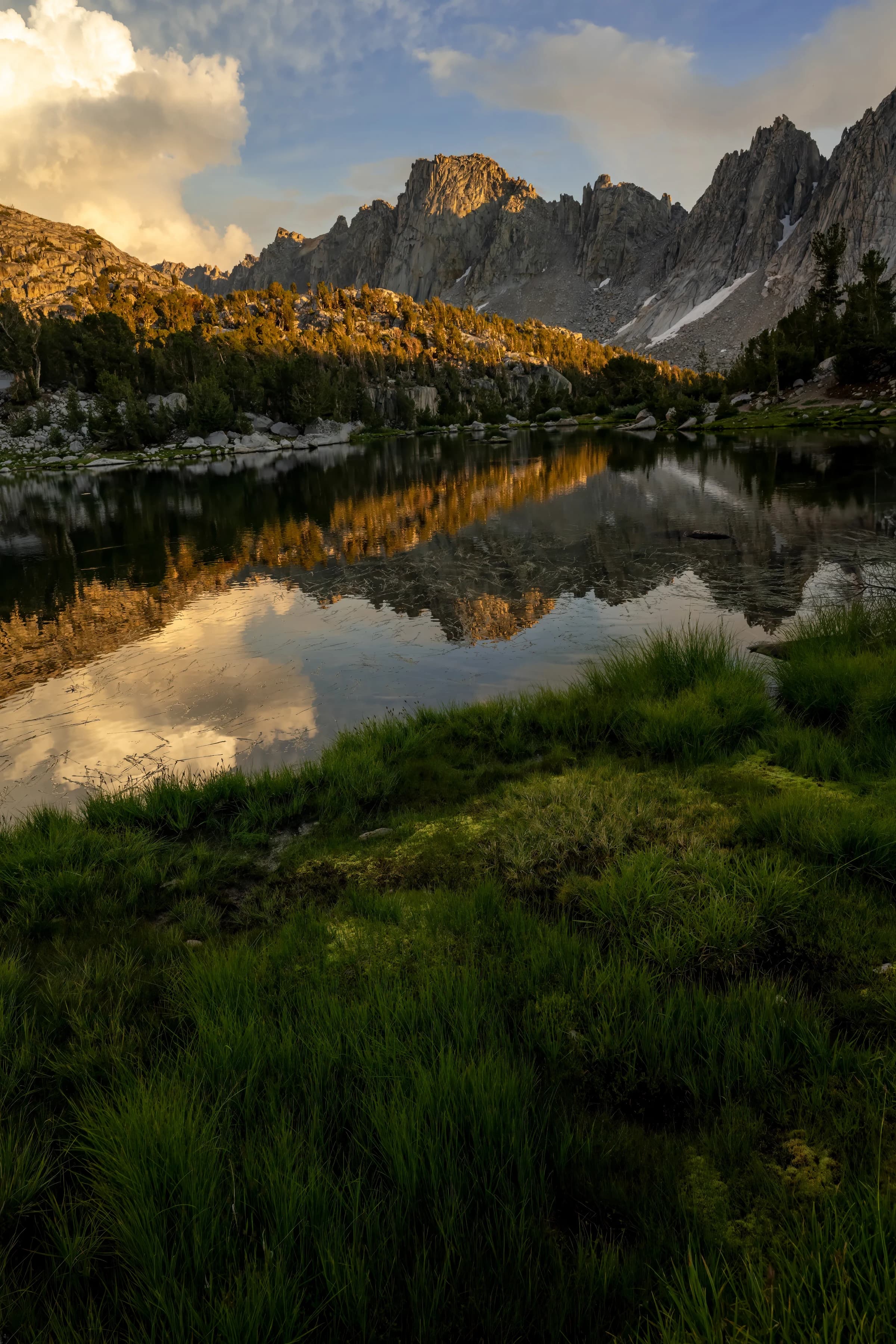 Sierra Reflection, Golden Hour (2024) (2)