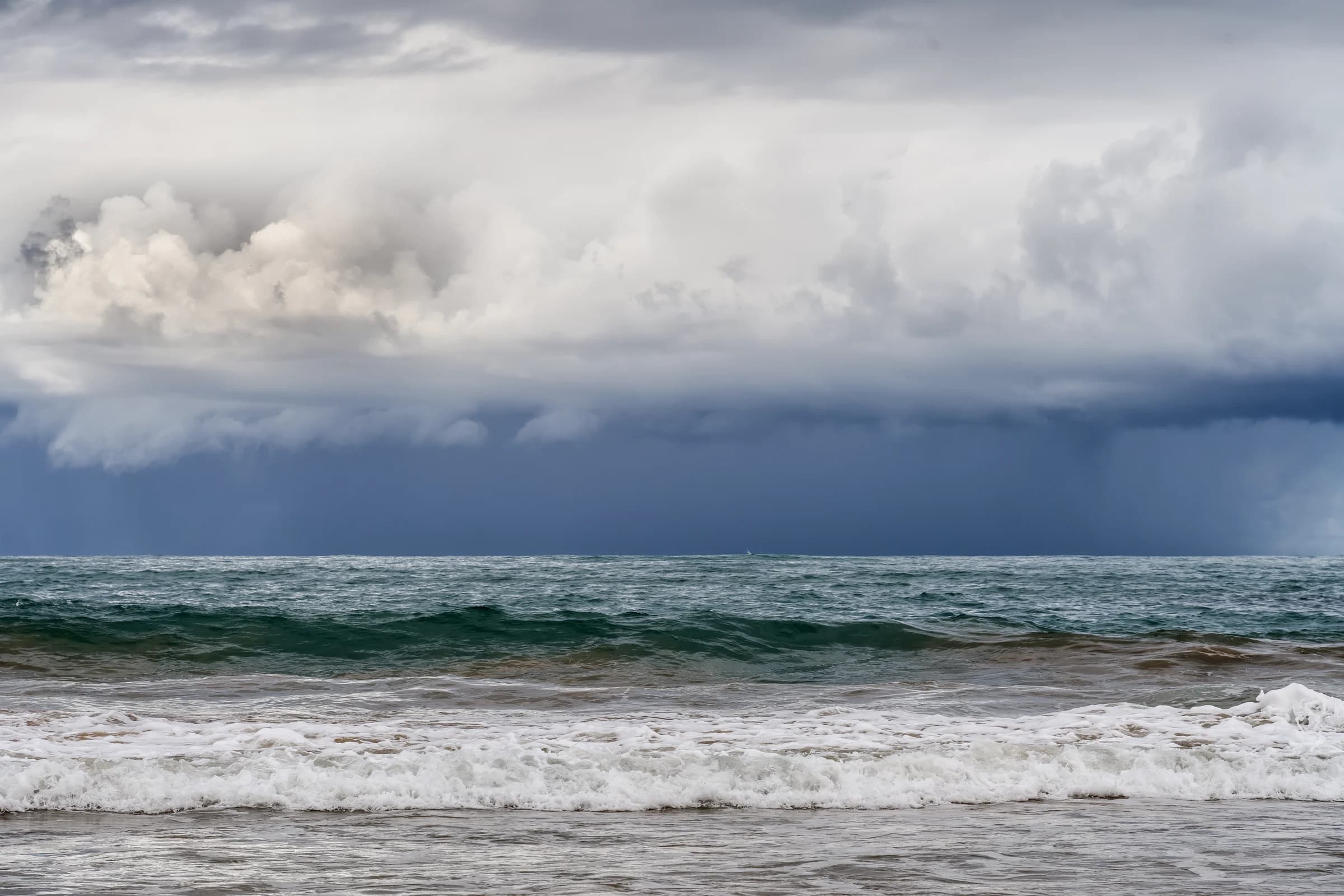 Storm Brewing at Sea