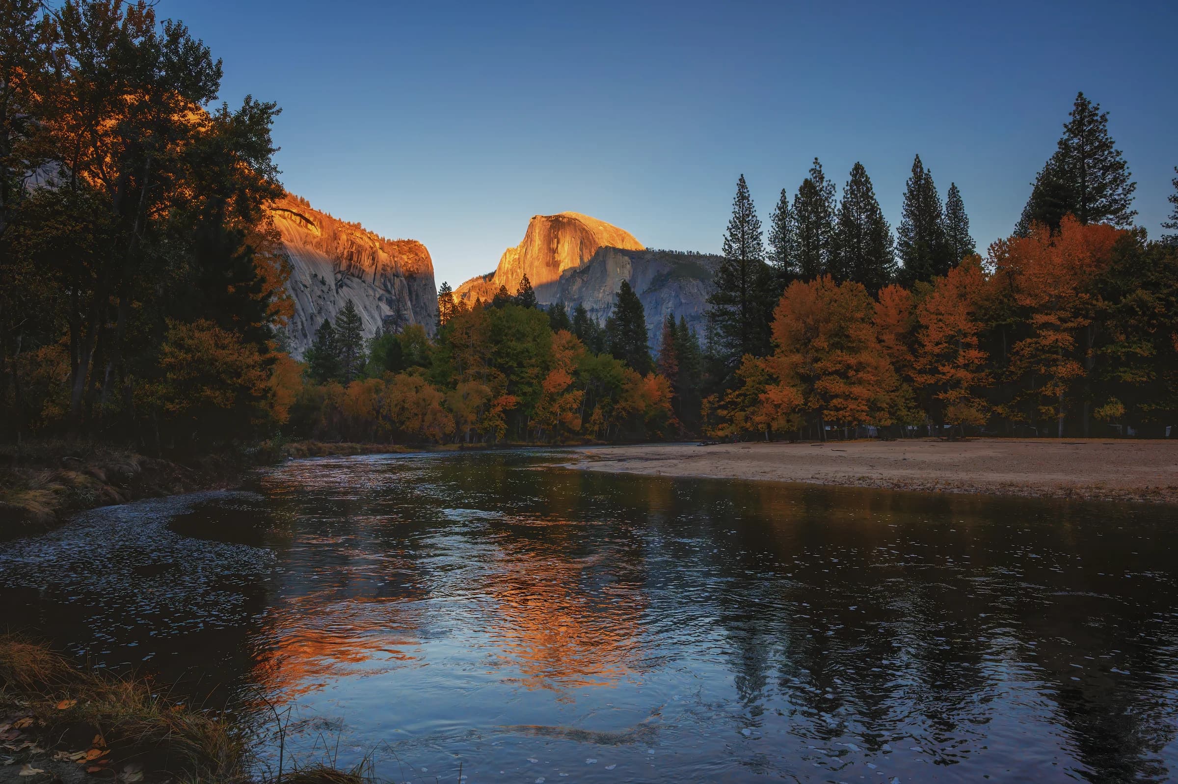 Yosemite's Autumnal Glow