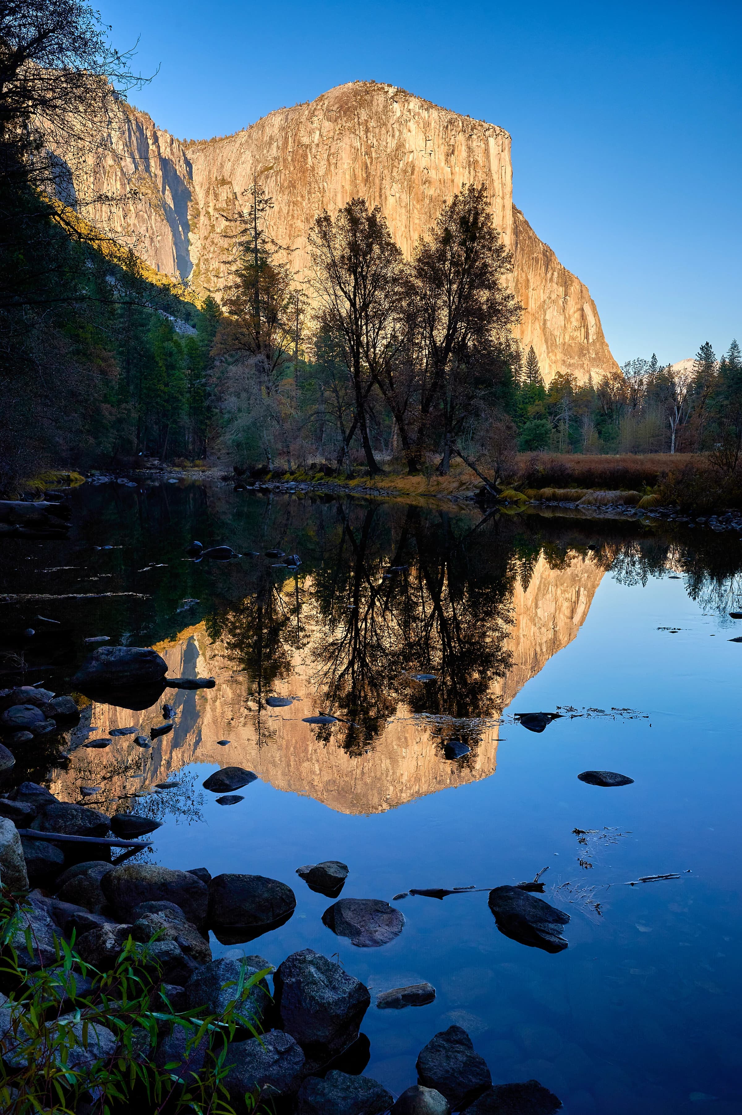 El Capitan's Still Reflection