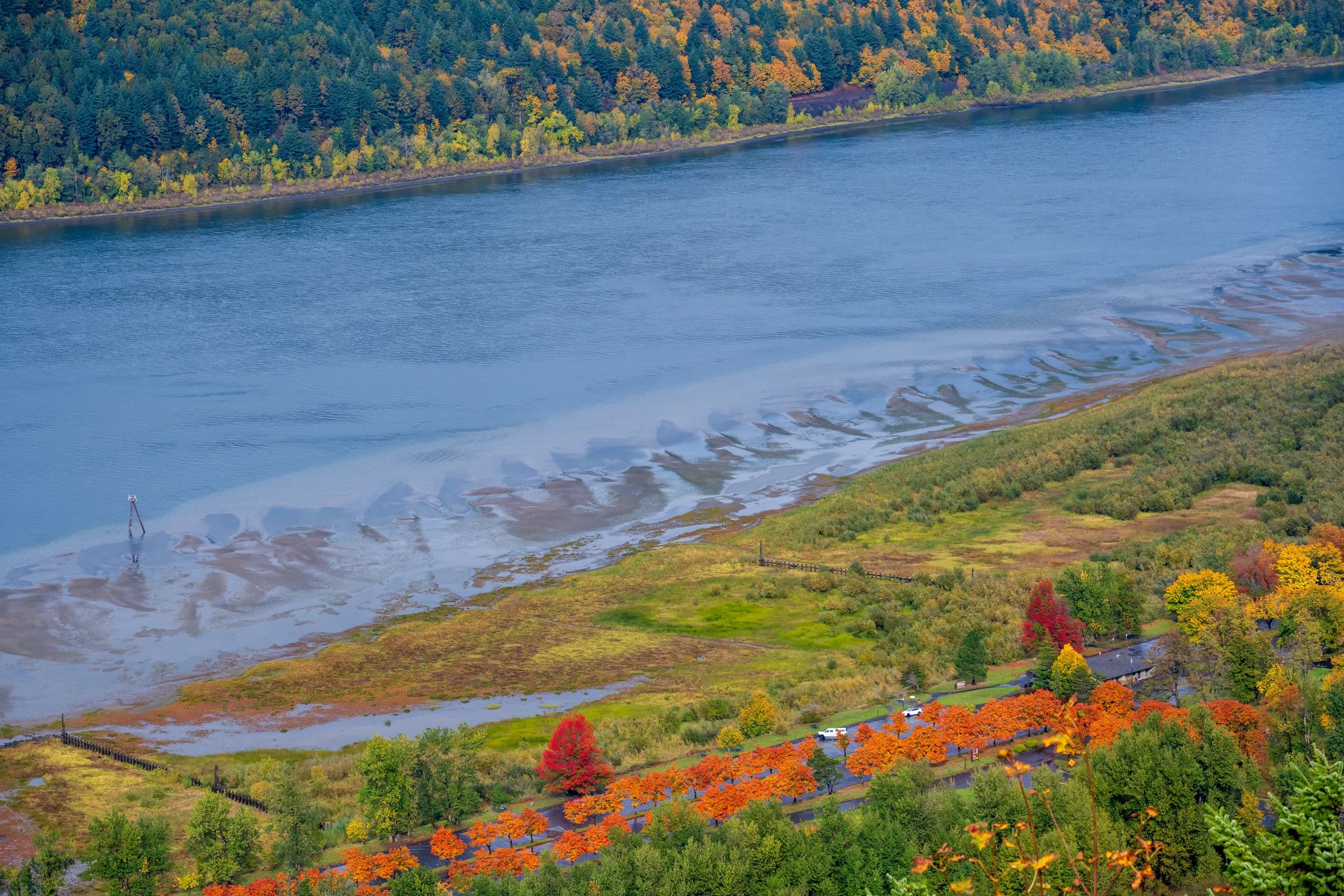 Columbia River Autumn Vista