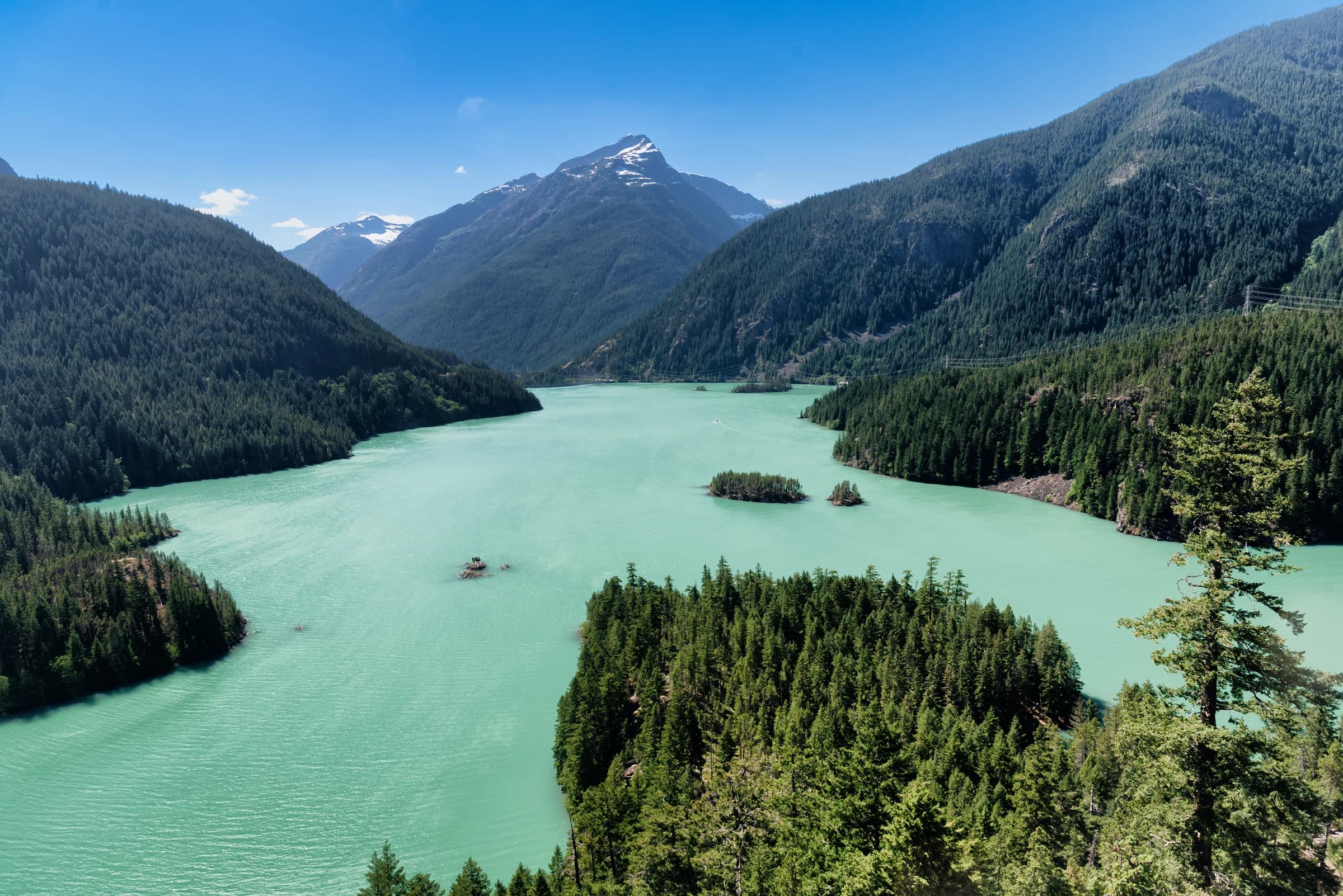Diablo Lake's Emerald Embrace