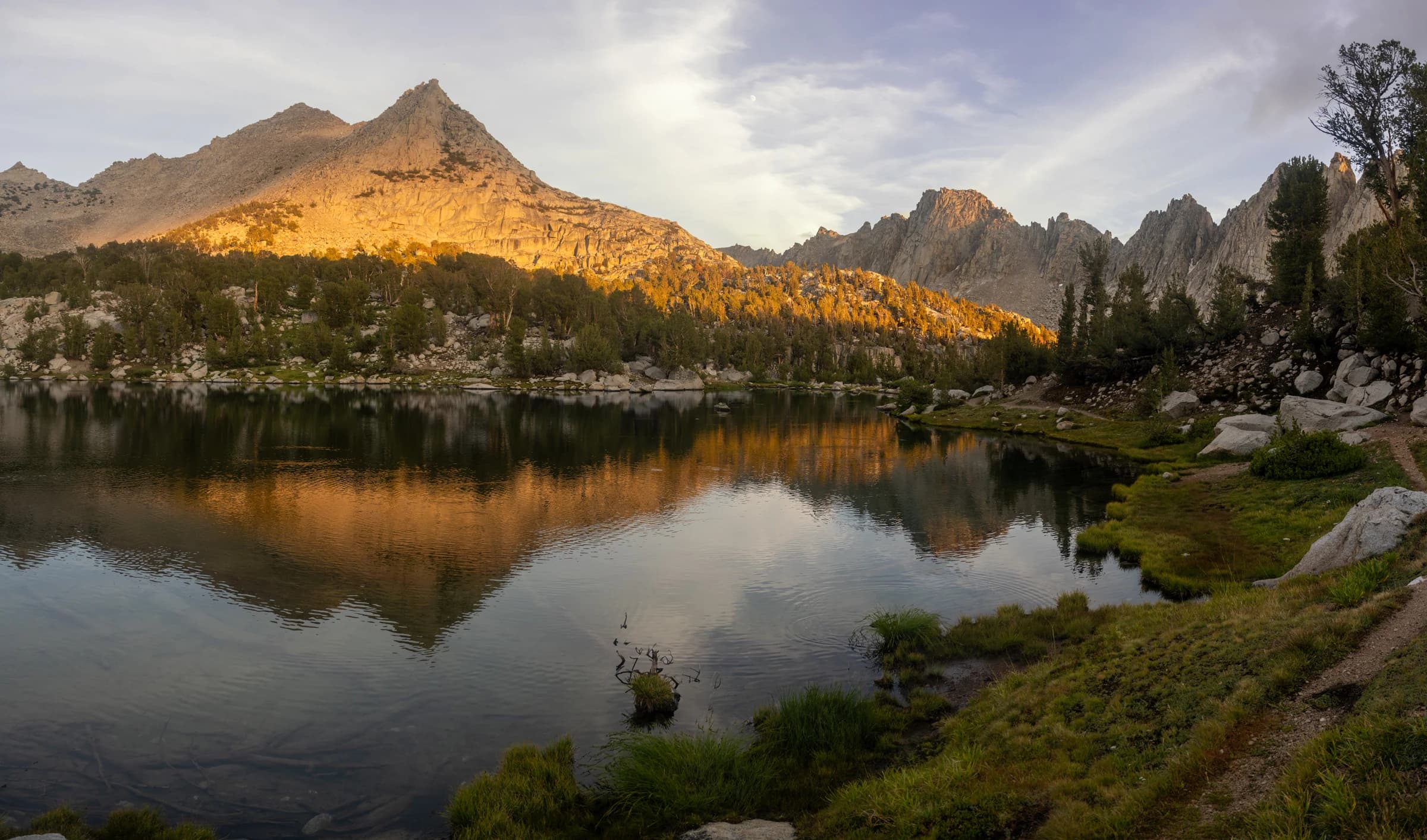 Kearsarge lake sunset