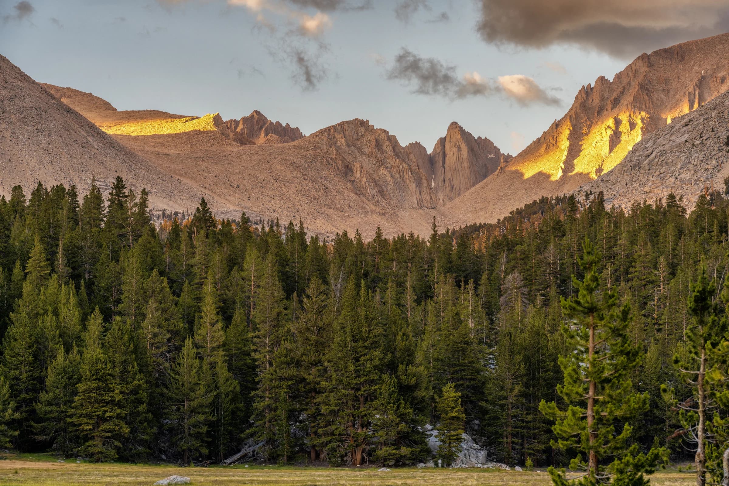 Sierra Crest Golden Hour