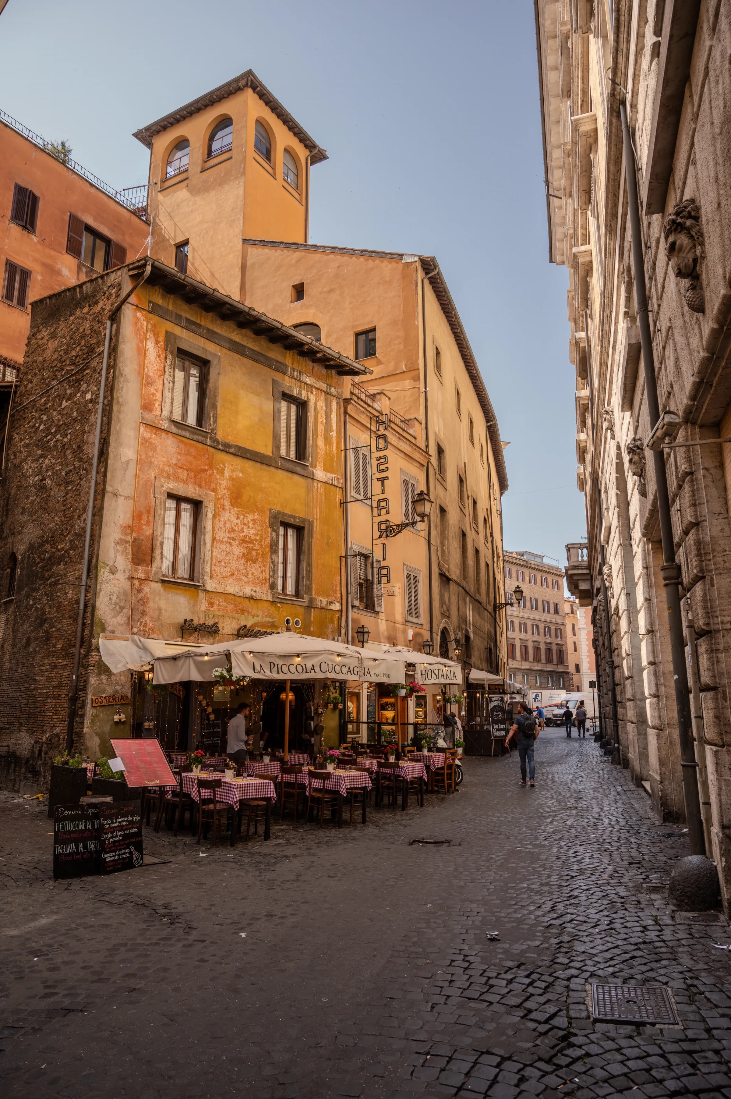 Roman Alleyway Restaurant