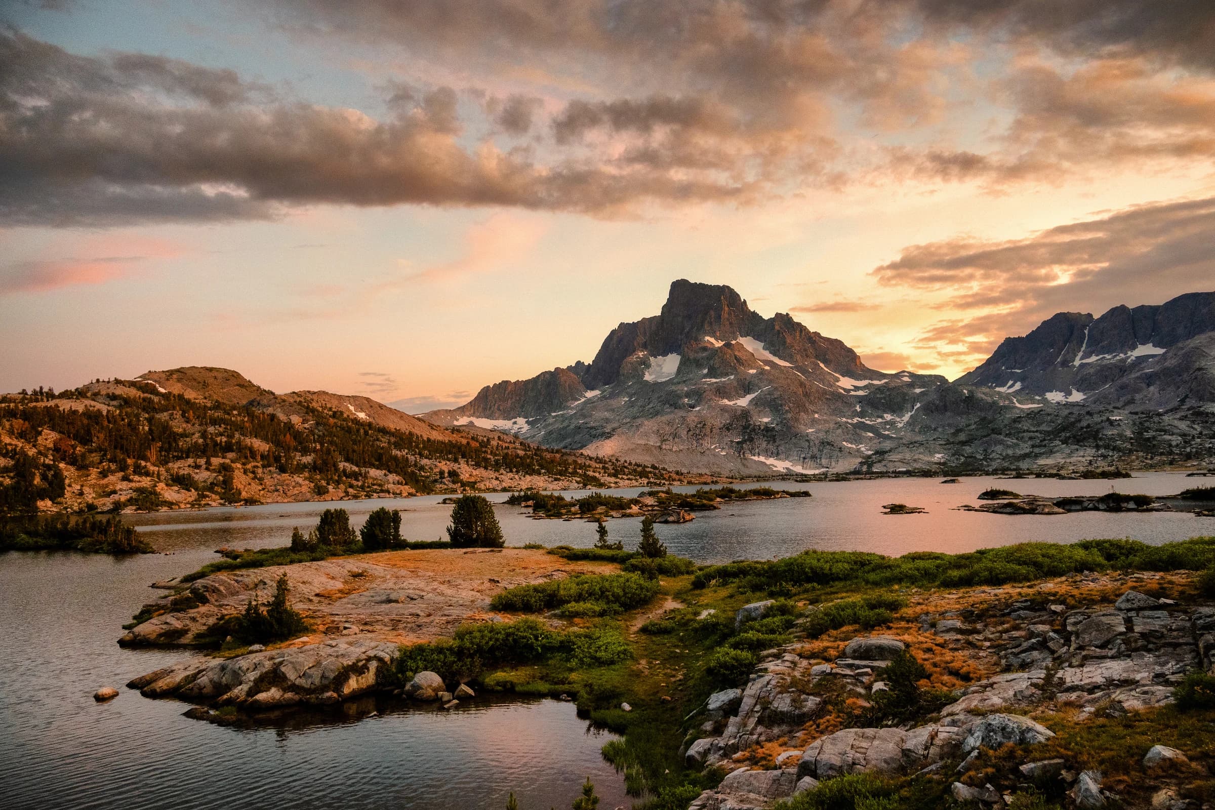 Sierra Twilight, High Lake