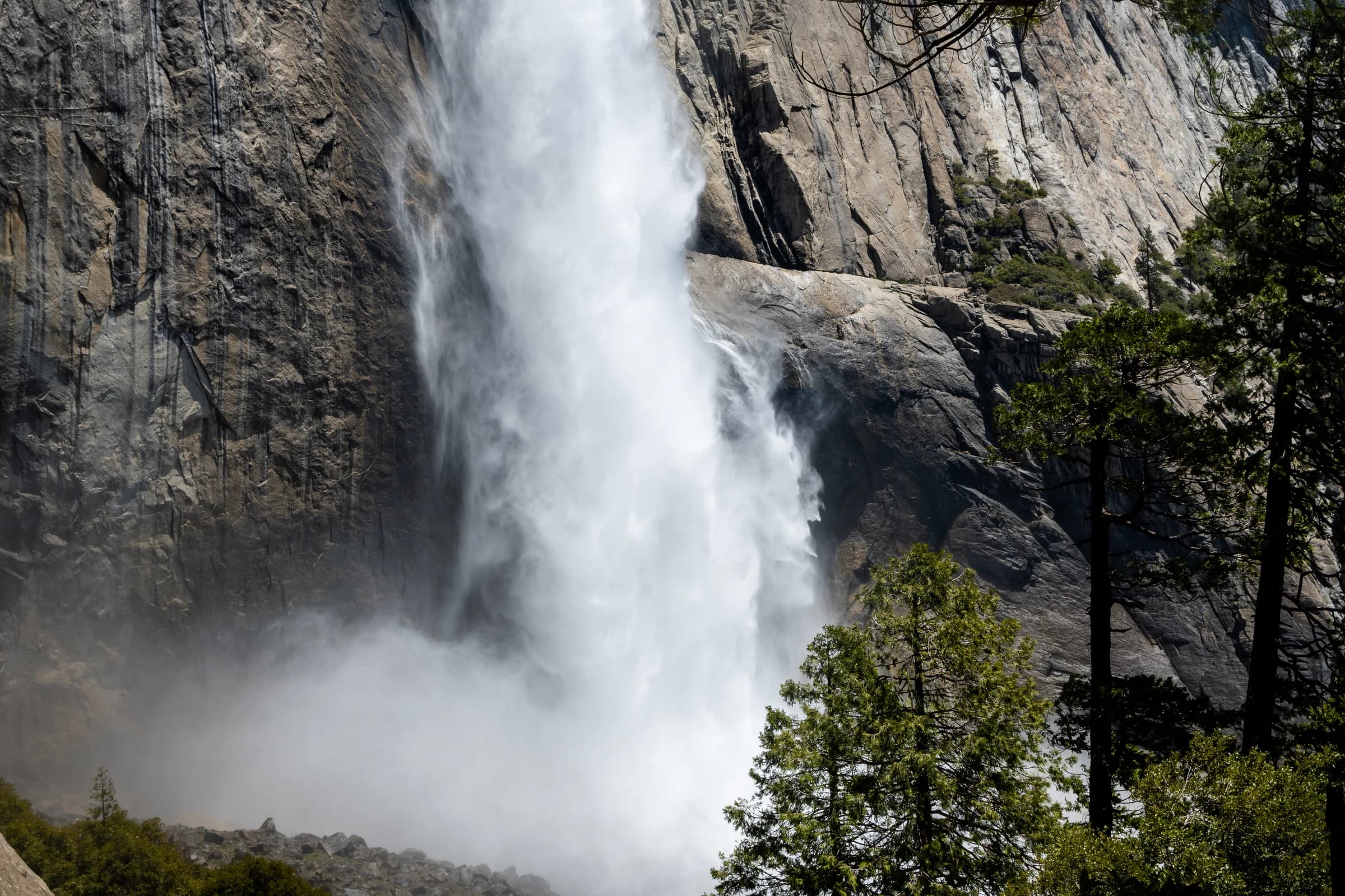 Yosemite's Roaring Veil