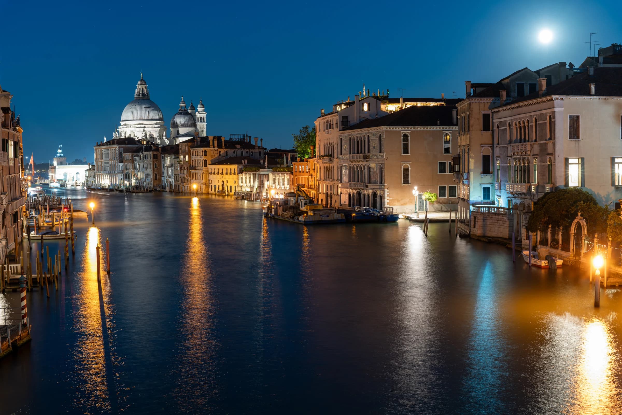 Venice: Moonlit Grand Canal