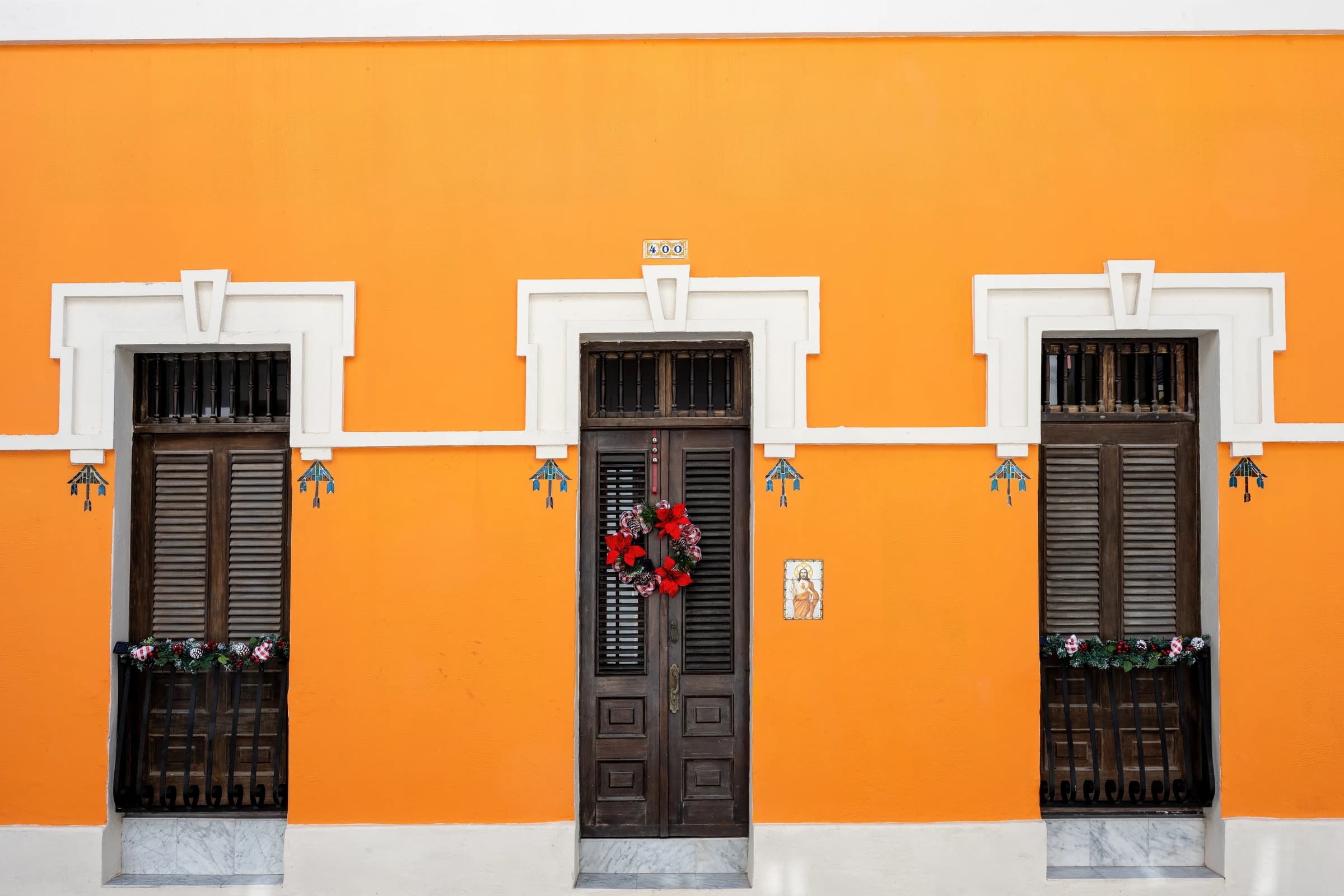Orange Facade, Old San Juan