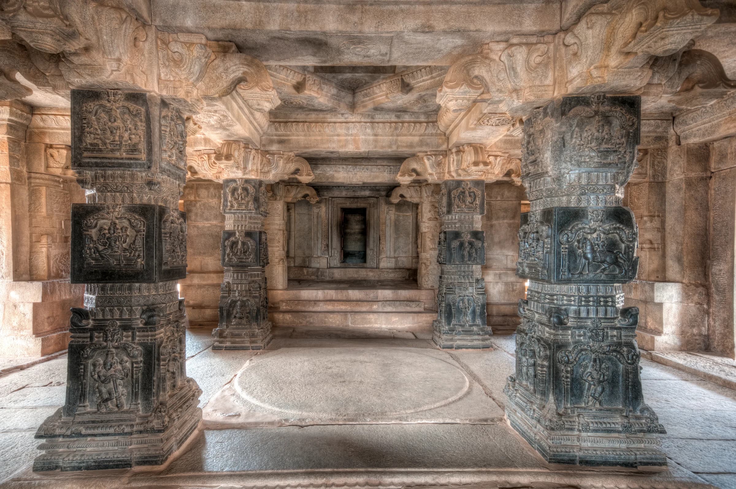 Temple Pillars of Hampi