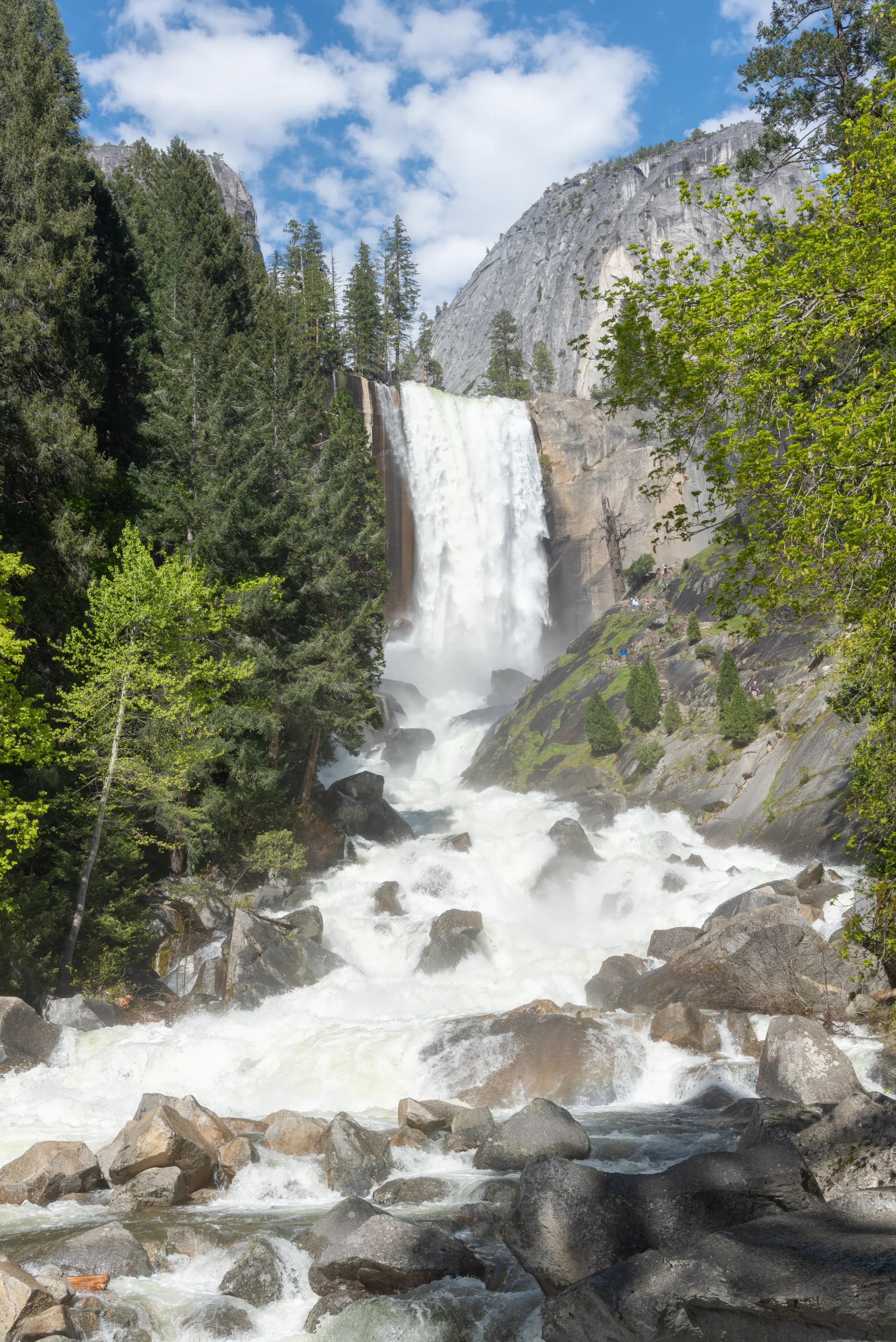 Vernal Fall's Roaring Cascade