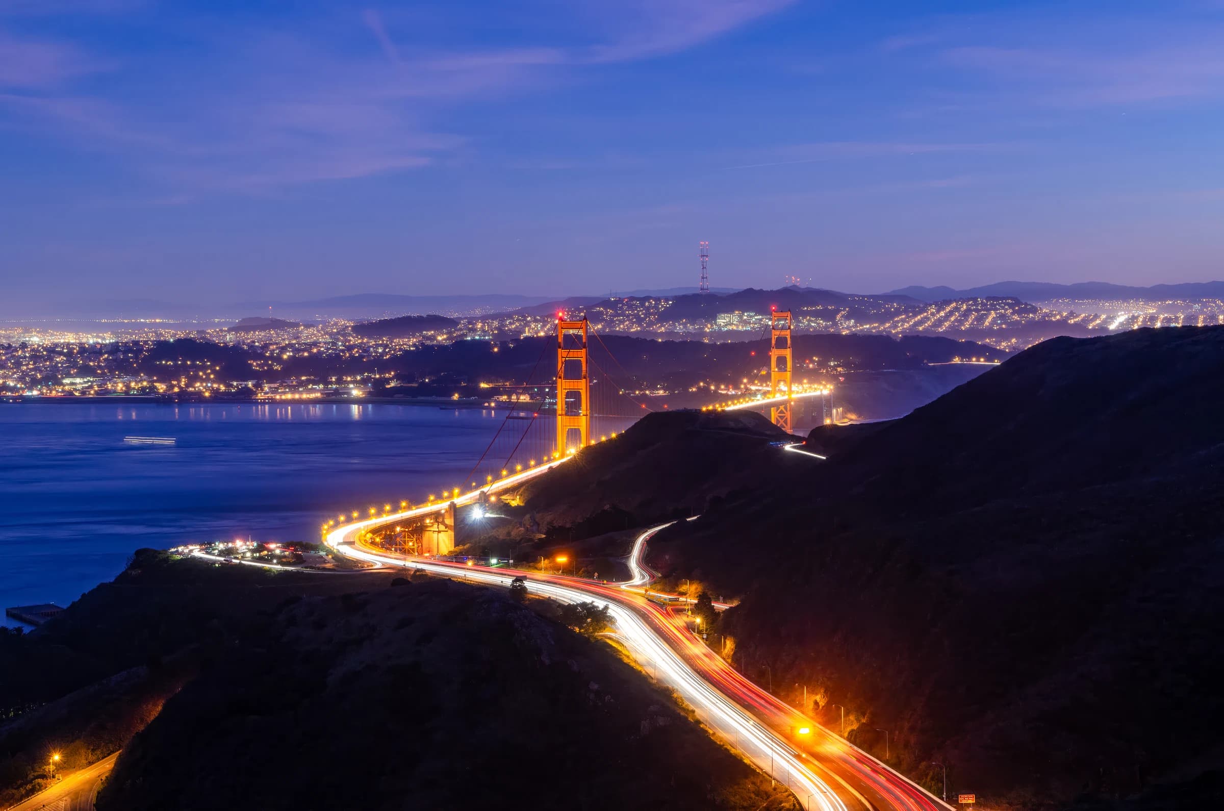 Golden Gate Twilight Flow