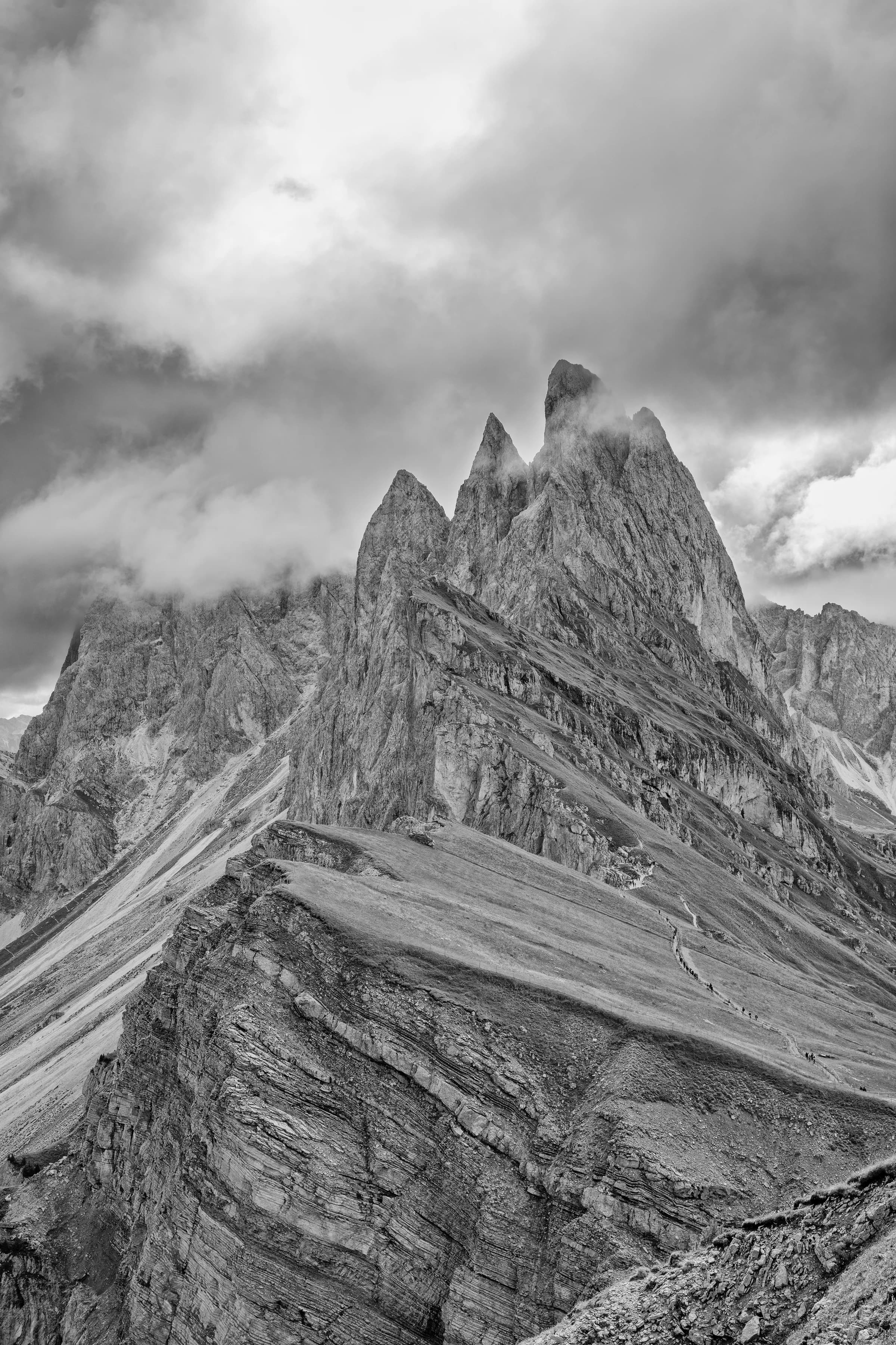 Seceda Peaks, Dolomites Drama