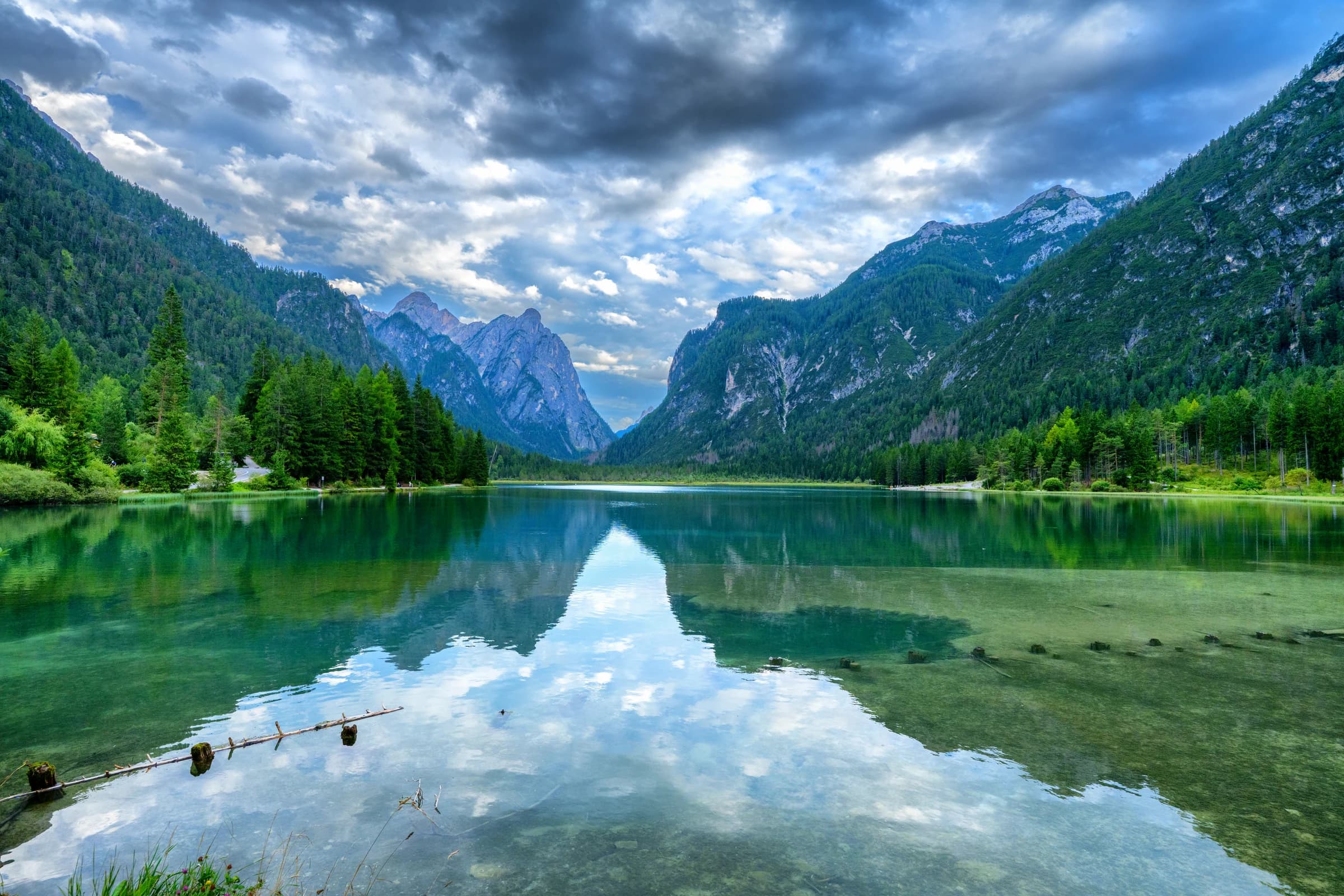 Alpine Lake Reflections