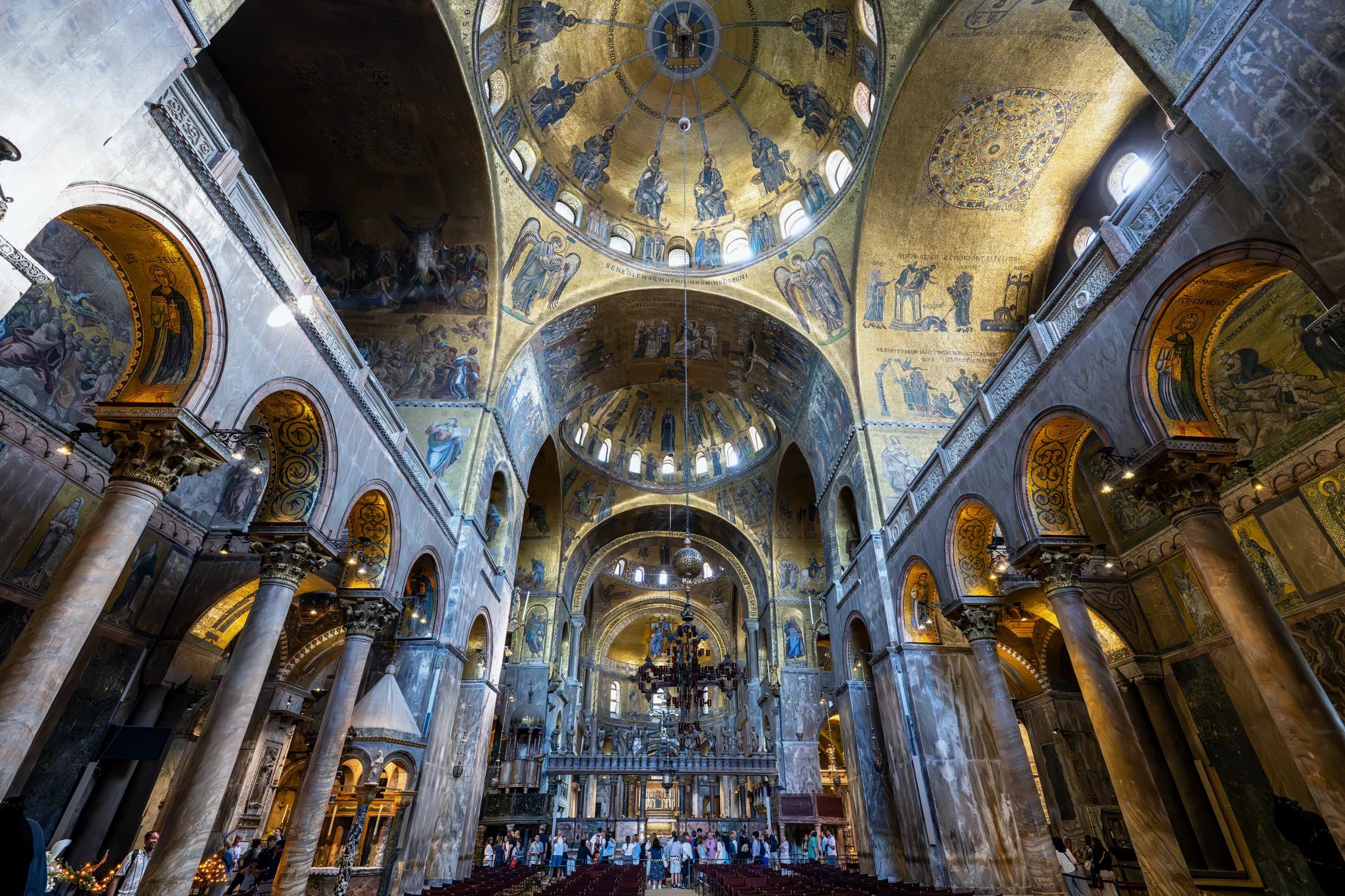 Basilica's Gilded Majesty