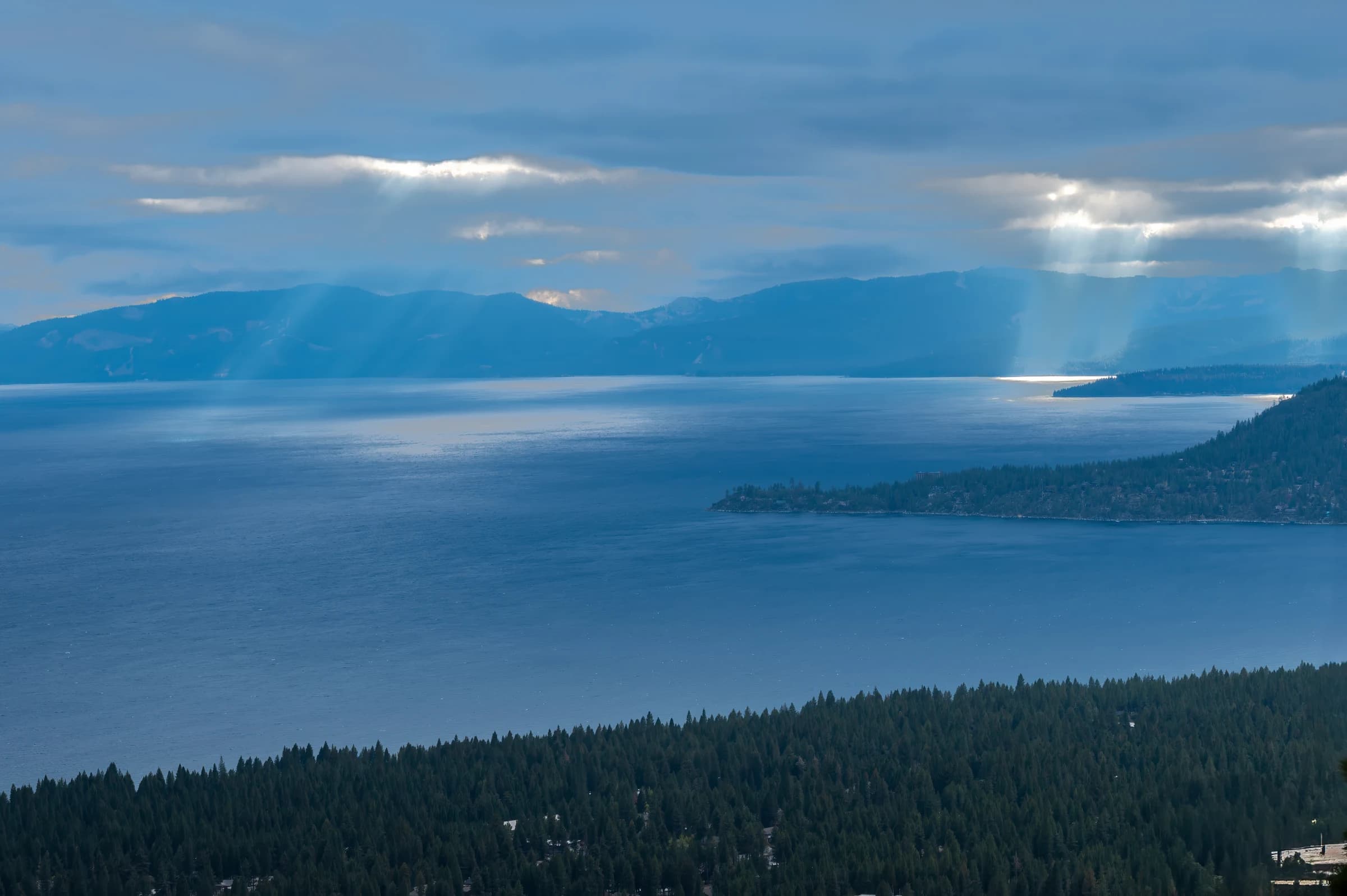 Lake Tahoe's Glimmering Embrace