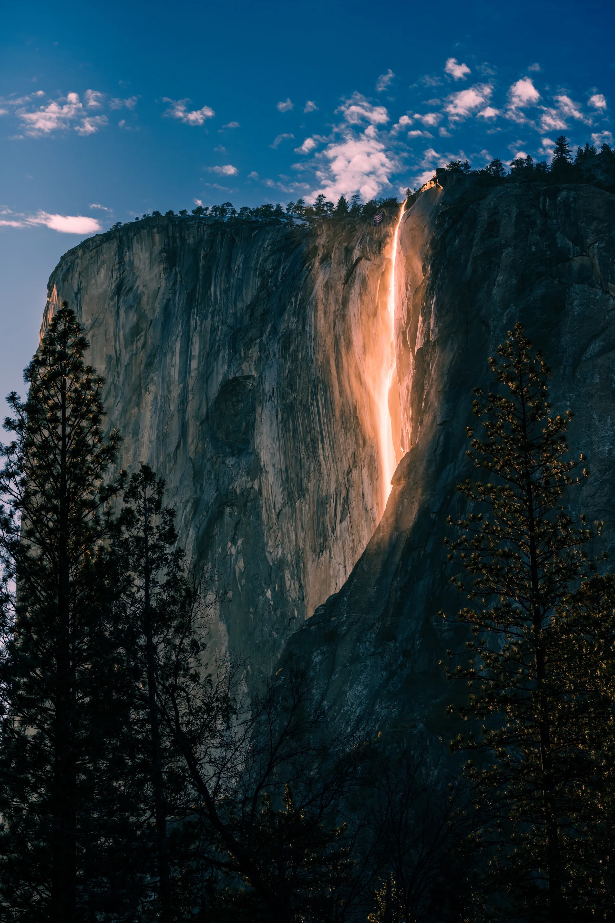 El Capitan's Fiery Vein