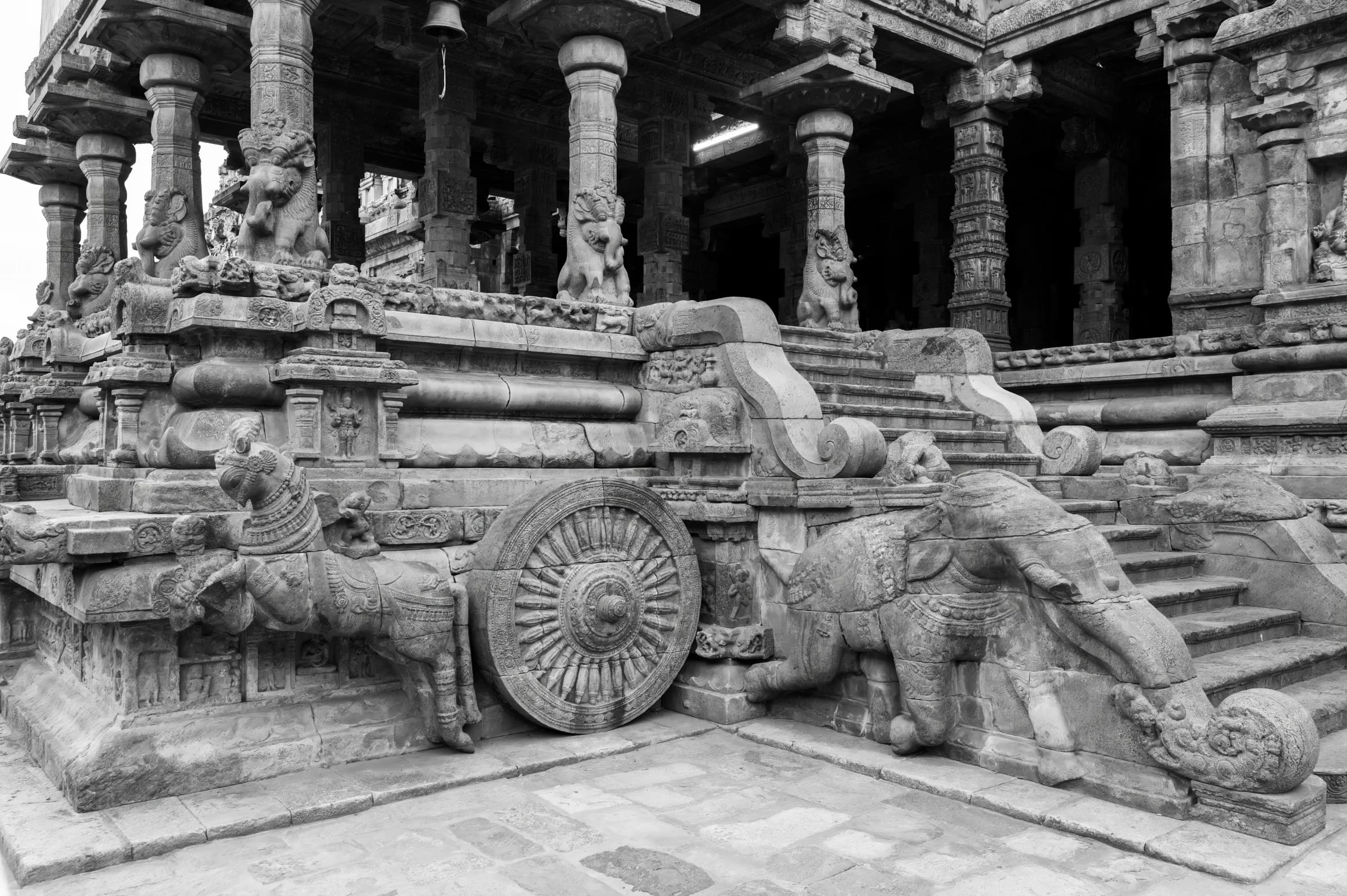 Ancient Stone Chariot