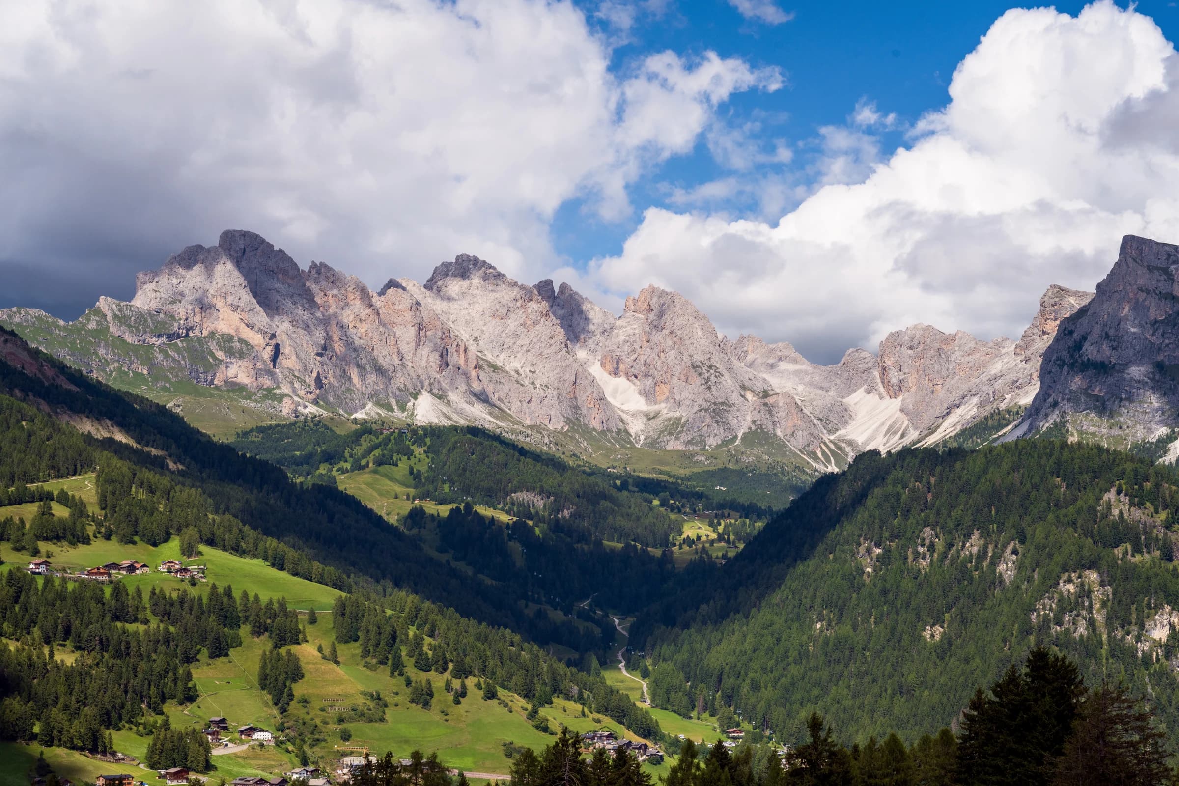 Dolomites Valley Vista