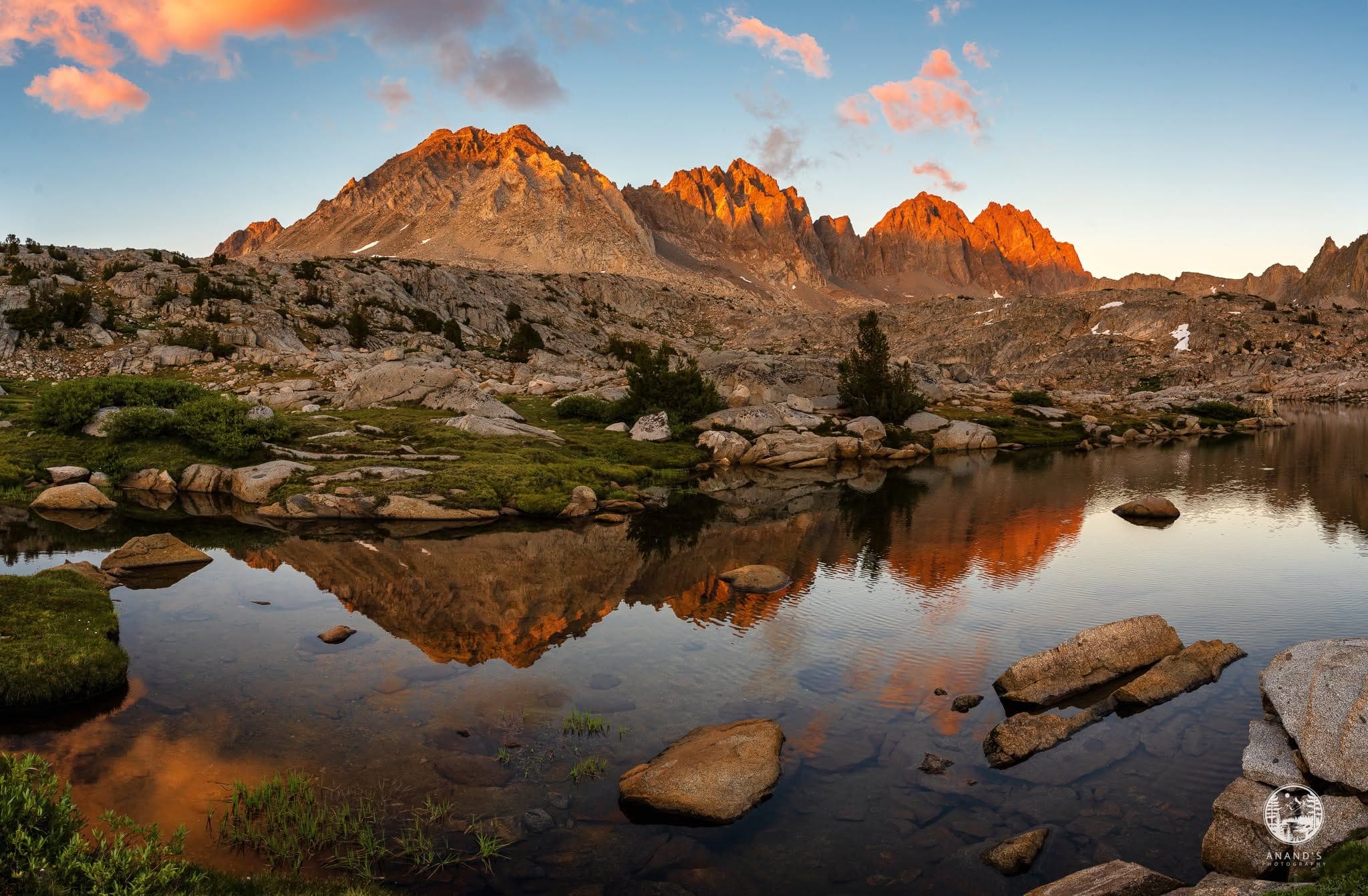 The last section of the John Muir Trail