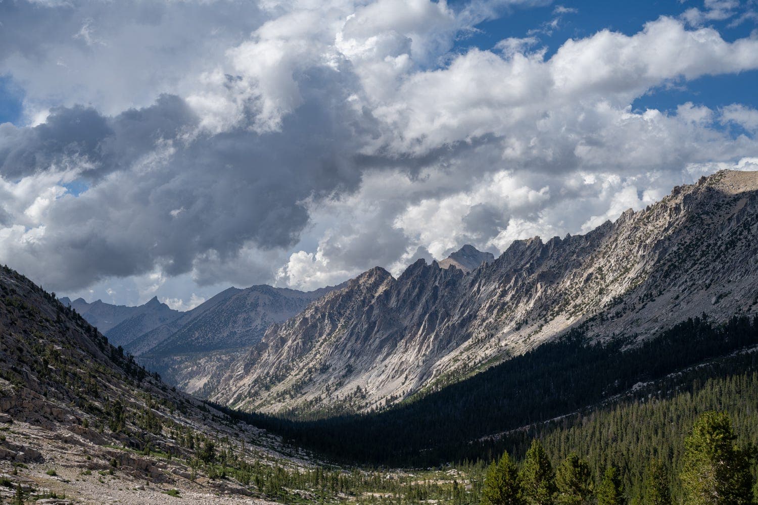 Cottonwood pass to Onion Valley